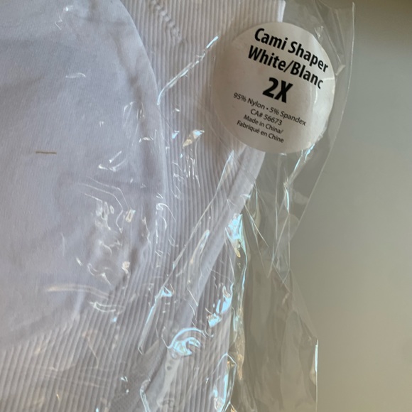 21.) NWT / Genie / Cami Shaper / Tank / Available in Black, white and nude - Picture 12 of 16